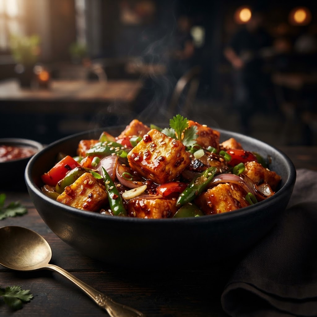Chilli Paneer / Mushroom (DRY / GRAVY)