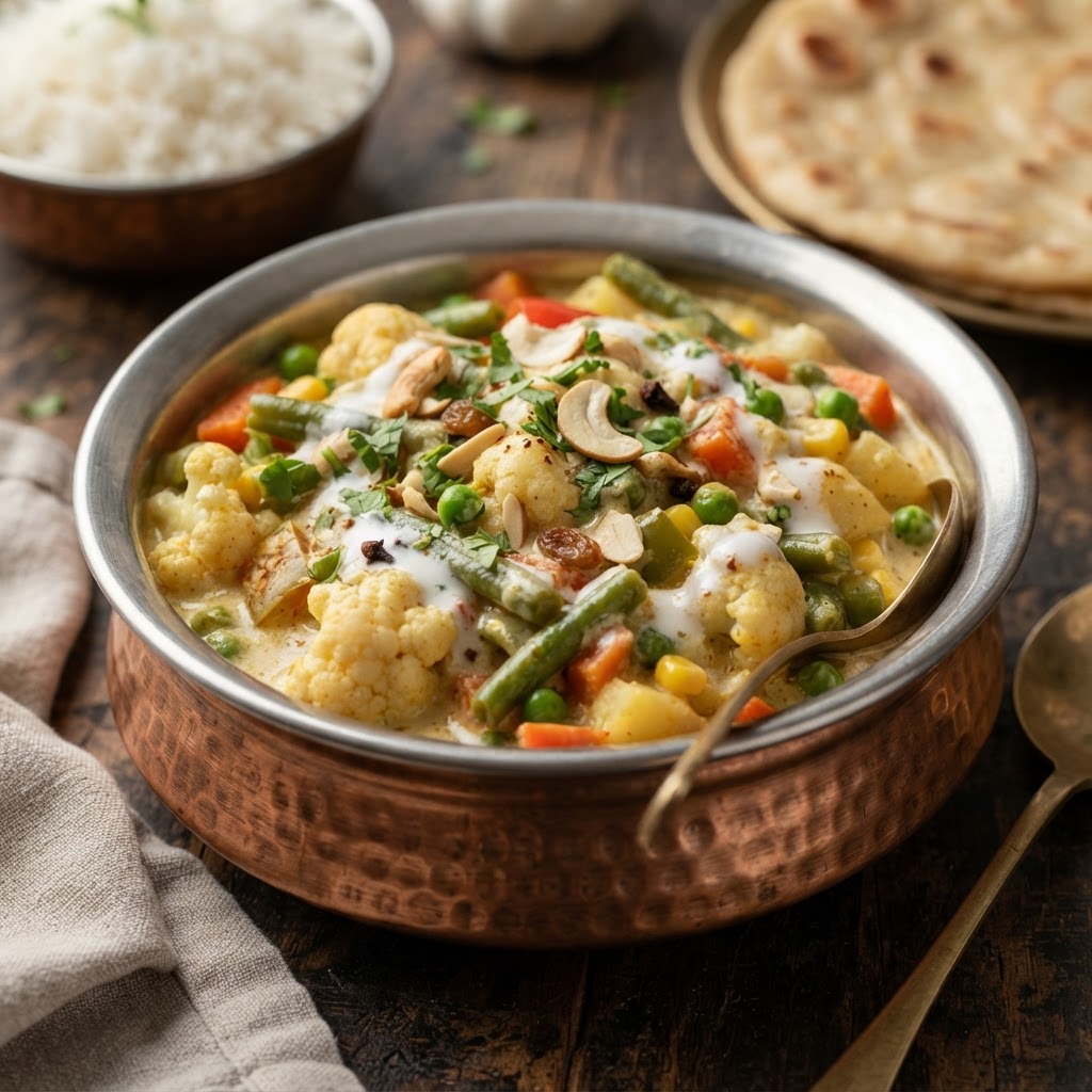 Vegetable Korma (Sattvic)