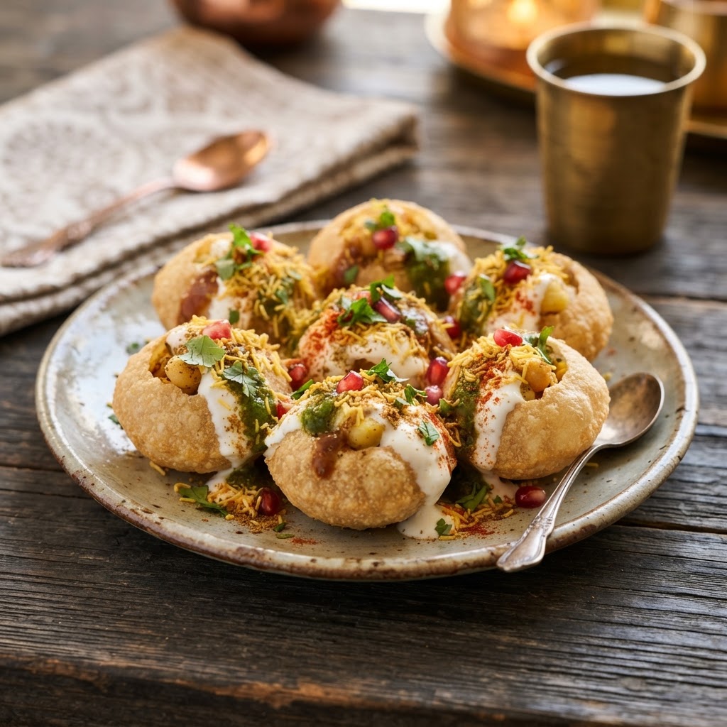 Dahi Puri (Sattvic)