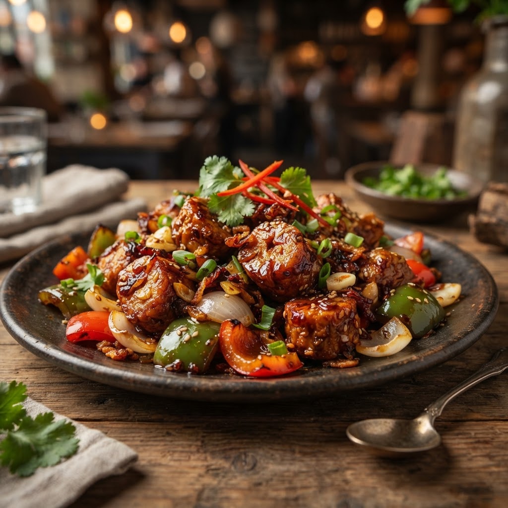 Soya Chilli Chaap