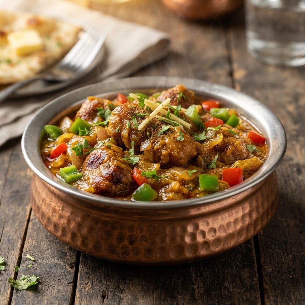 Soya Chaap Bhuna Masala