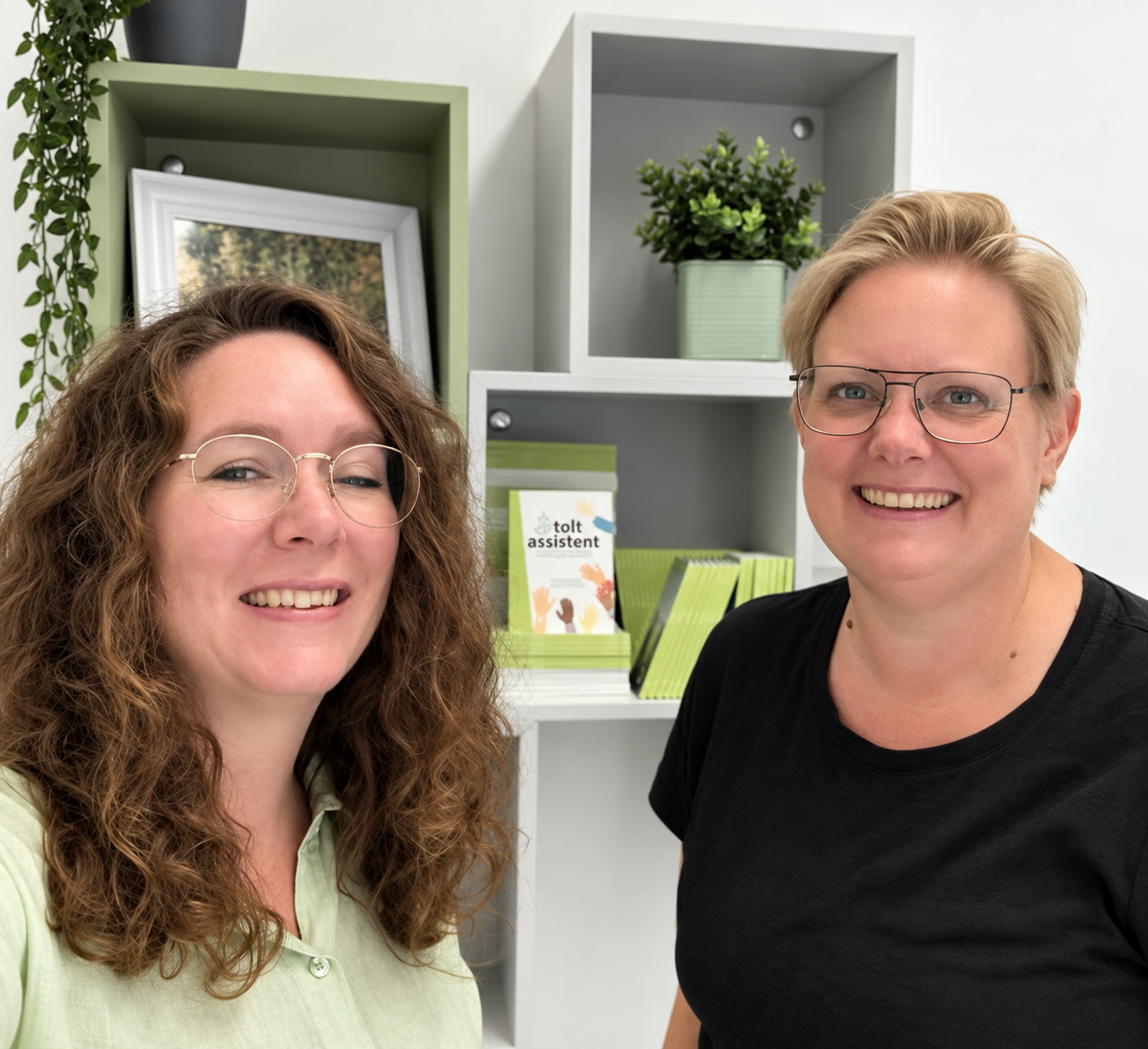 Anna och Susanne som står bakom Go’vilja