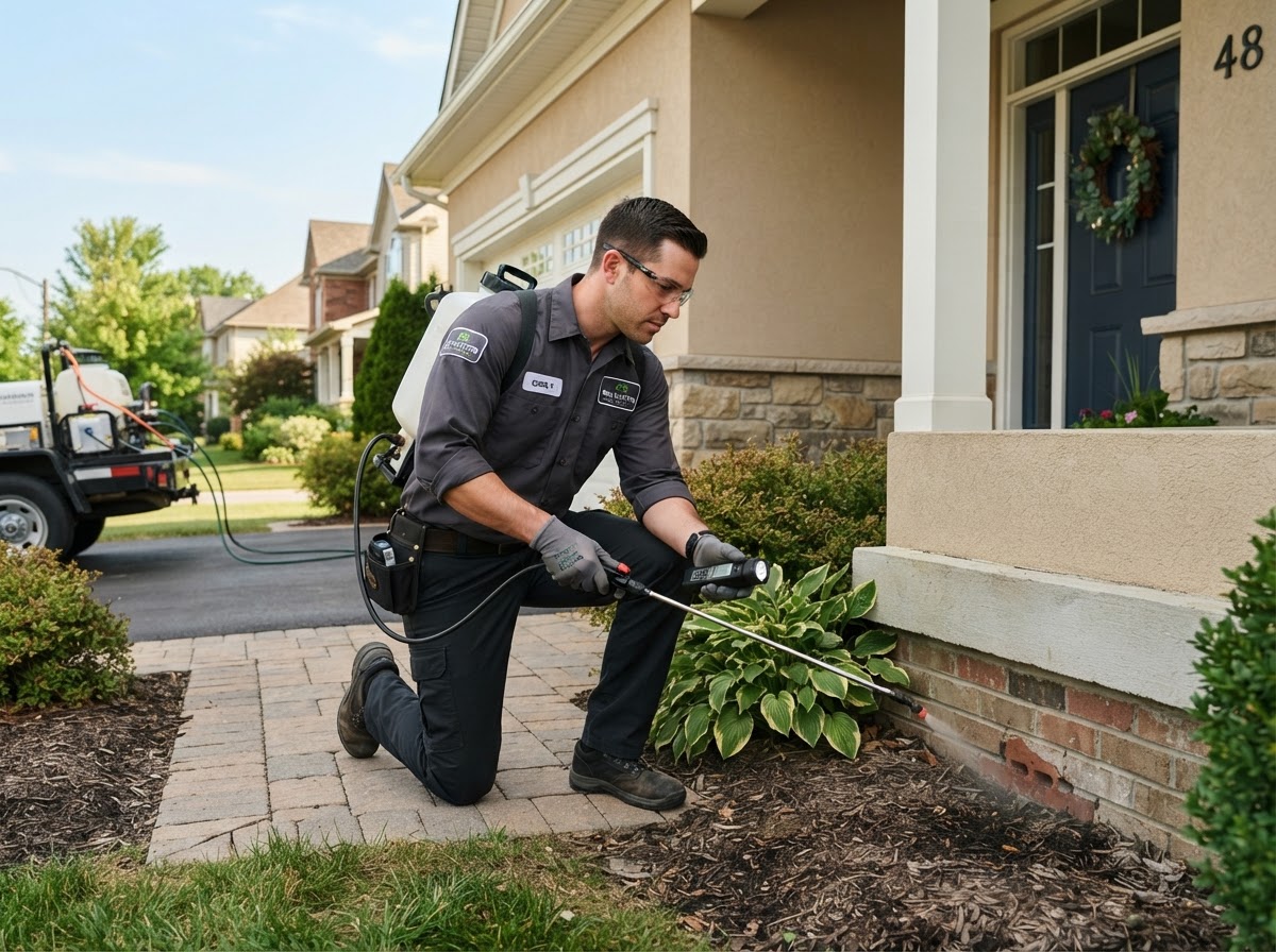 Pest Control professional at work