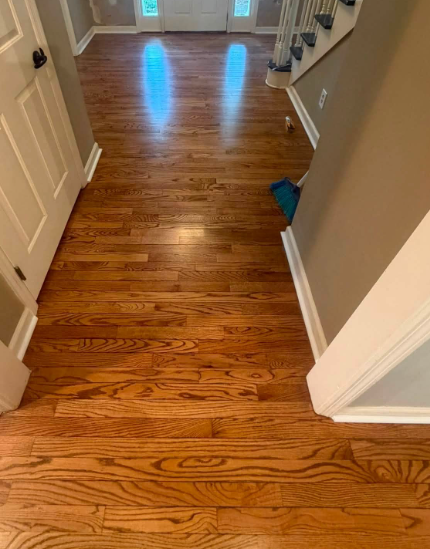 Unfinished Hardwood Install