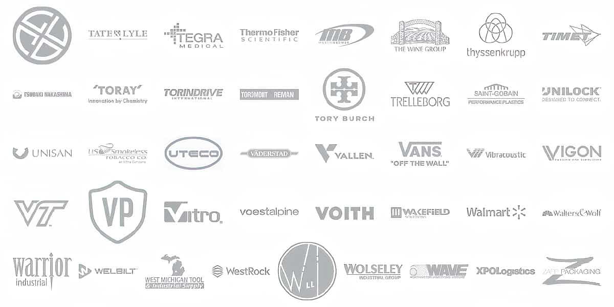 Thermo Fisher, Thyssenkrupp, Walmart, WestRock, XPO Logistics and global facilities