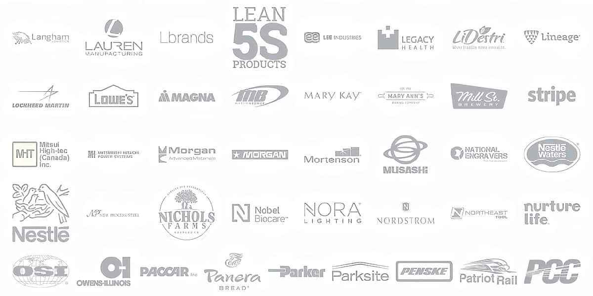 Lockheed Martin, Lowe's, Nestle, Panera, Parker, Penske and leading brands