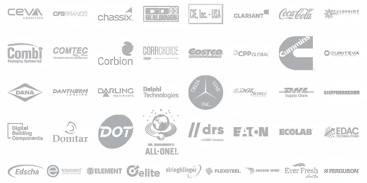 Enterprise industrial, automotive, and consumer brand visual management clients