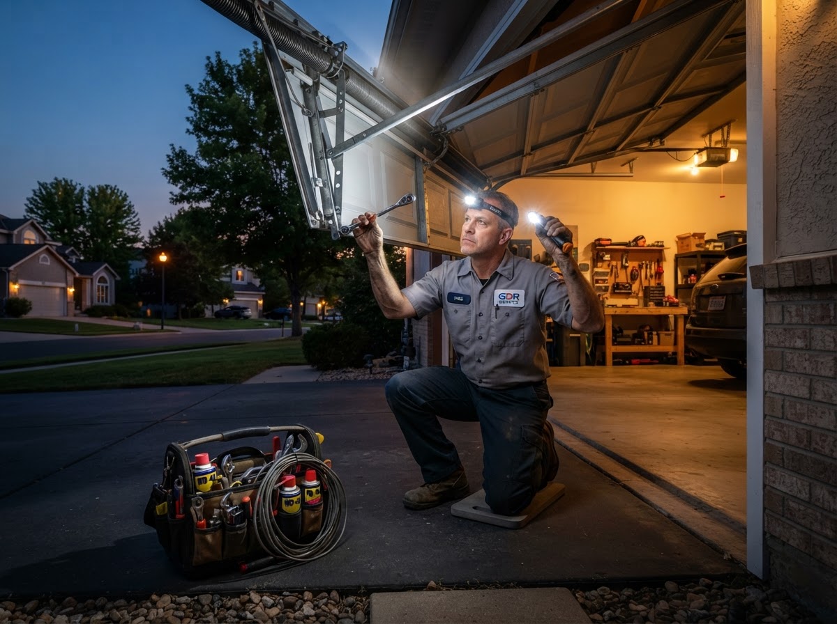 Emergency Garage Door Repair diagnostic inspection