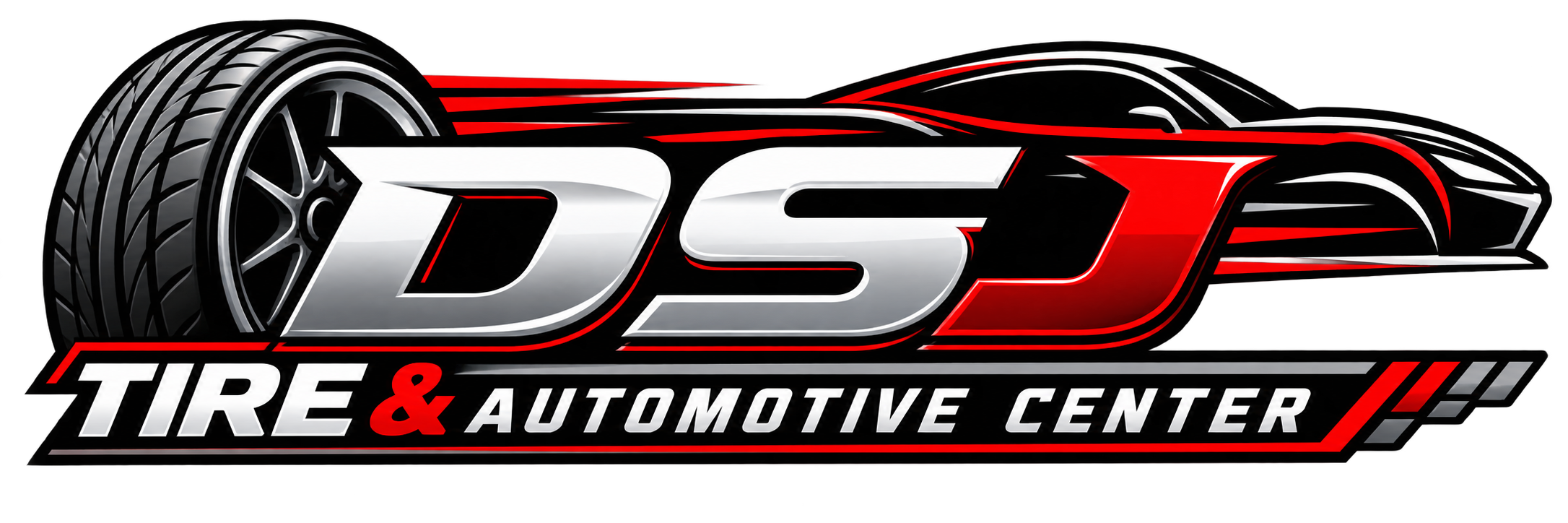 DSJ Tire & Automotive Center Logo