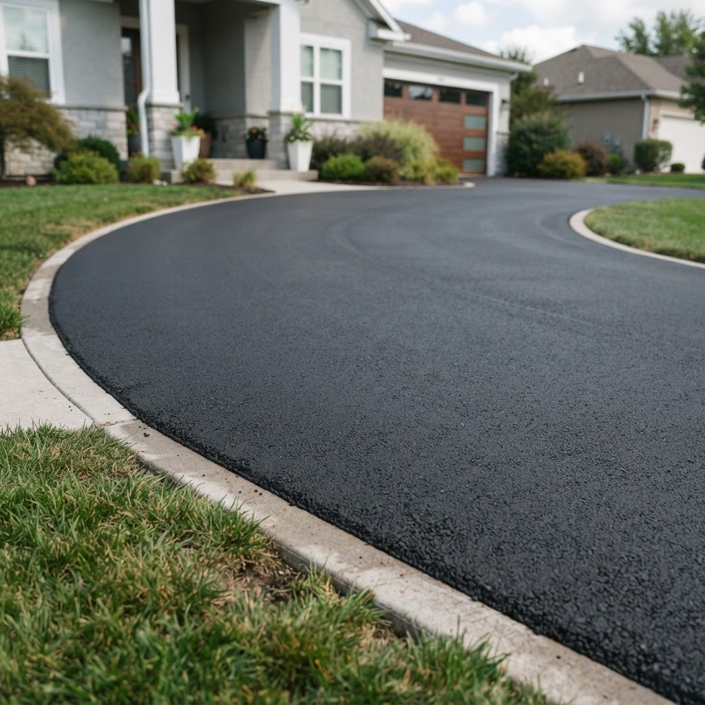 Hot-Mix Residential Driveway Paving & Compaction