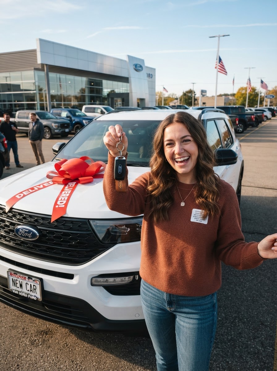 Heather with their 2025 Ford Bronco