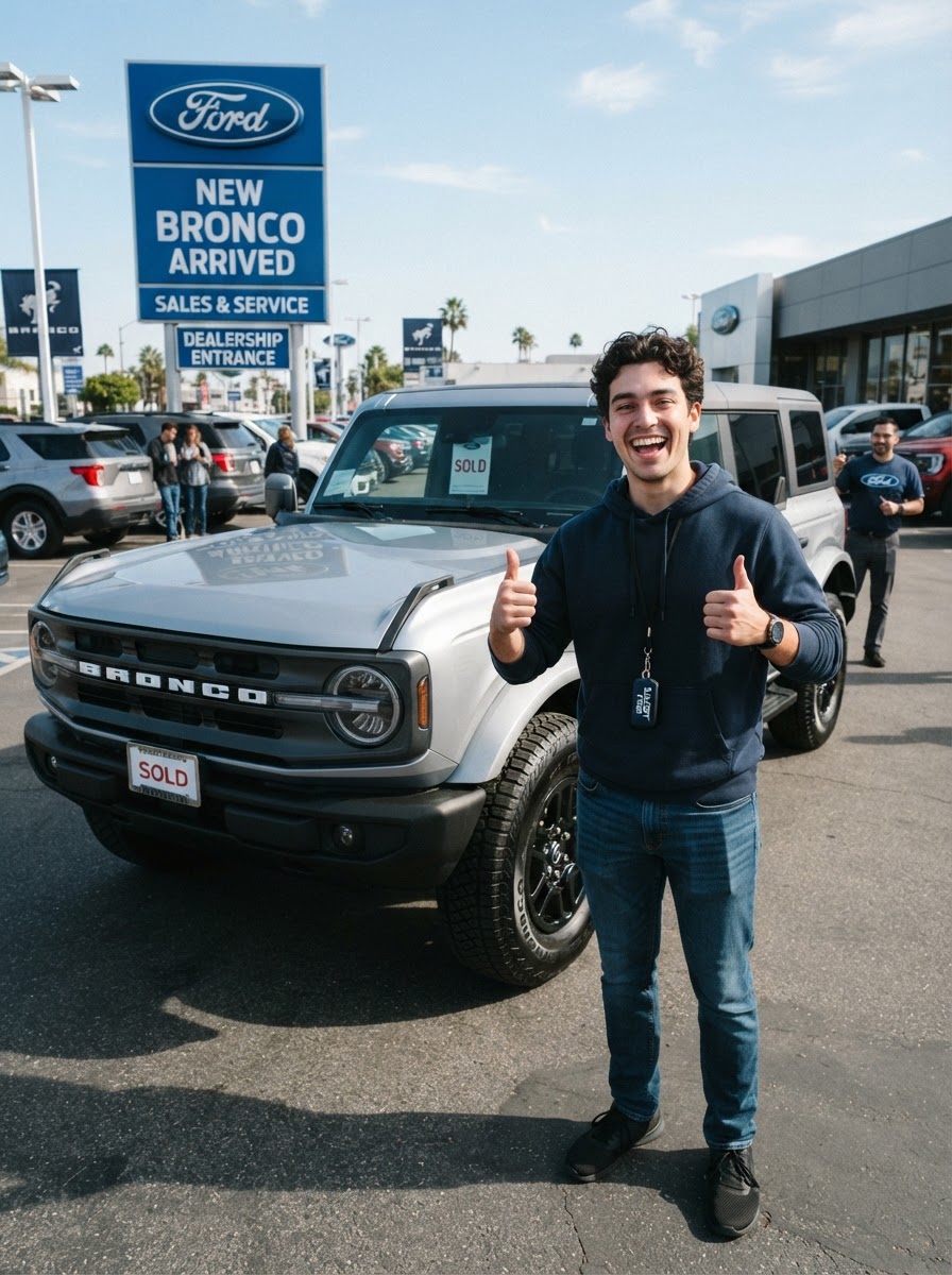 Tyler with their 2025 Ford Bronco