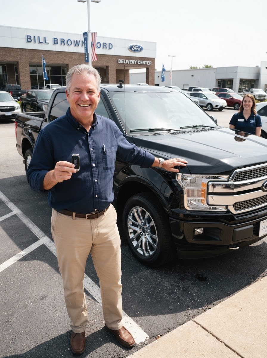 Marcus with their 2025 Ford F-150