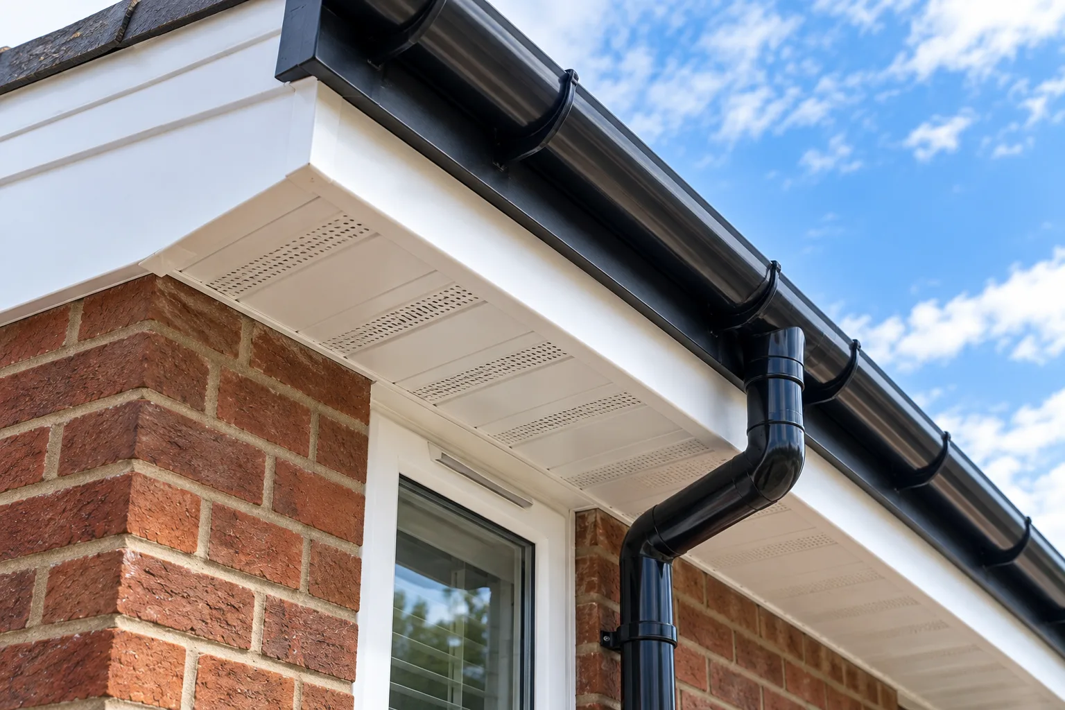 Fascias, soffits and guttering installation by Wales Roofing in Sheffield