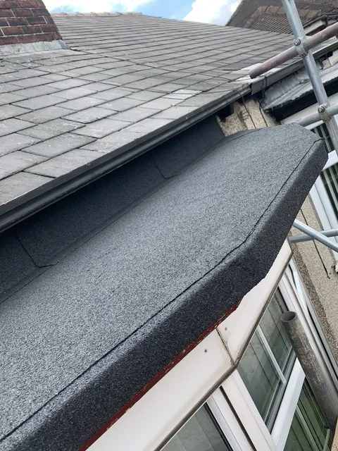 After: Bay Window Top Roof Overhaul & Waterproofing by Wales Roofing in Sheffield