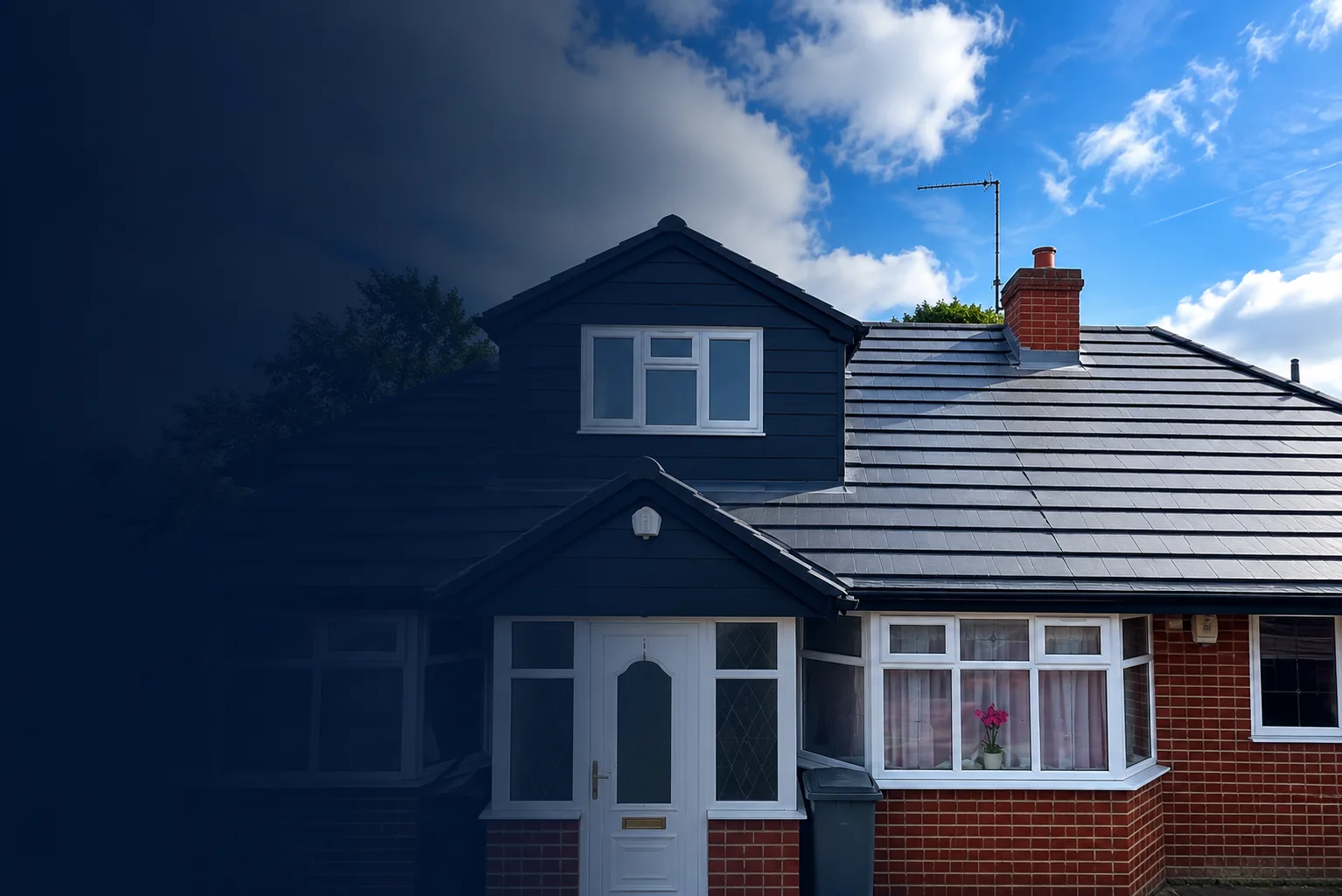 Completed roofing installation by Wales Roofing, roofers in Sheffield