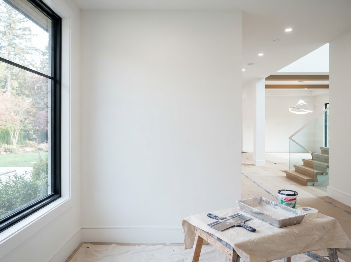 High-End Drywall Finish