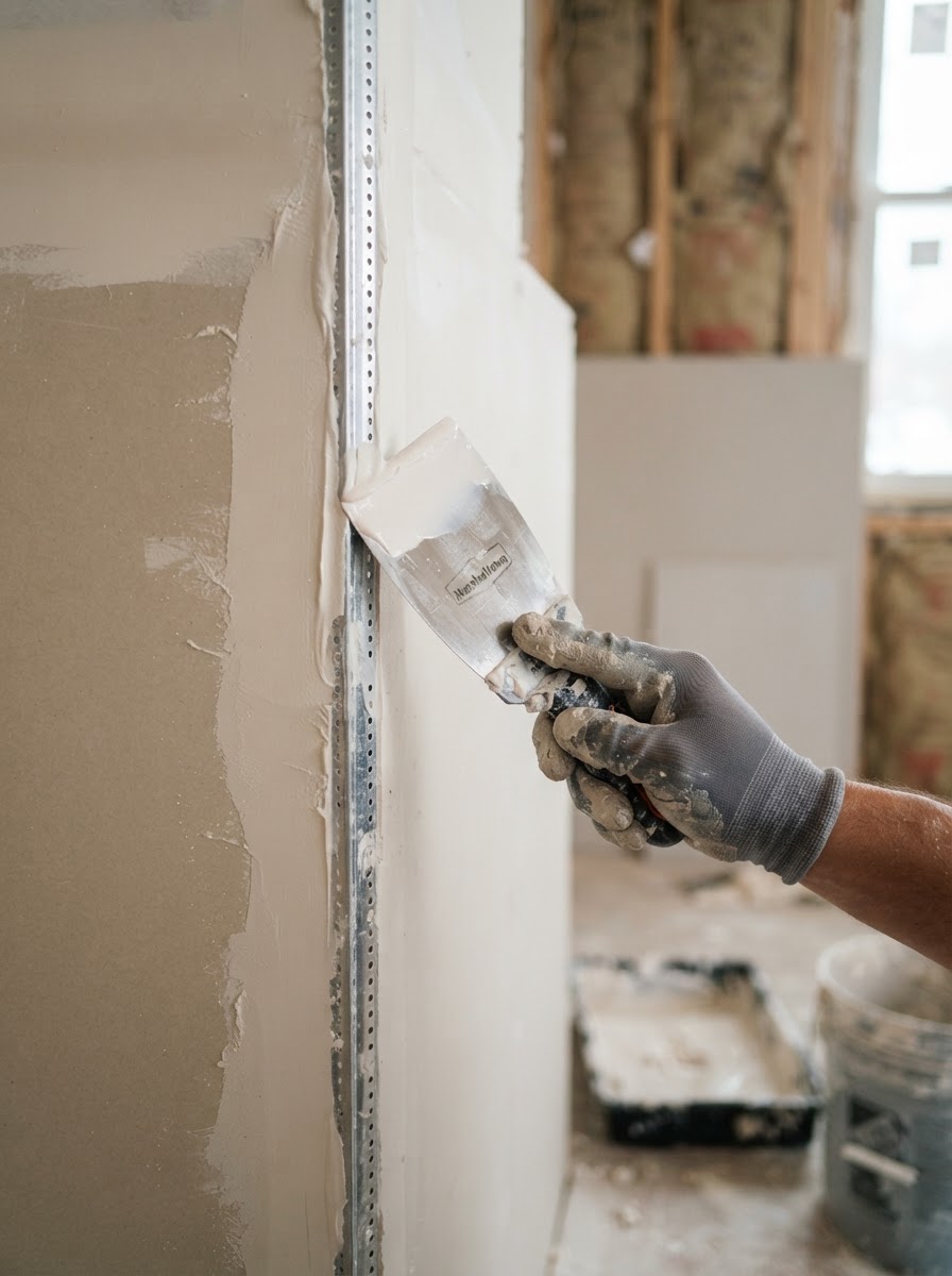 Seamless drywall