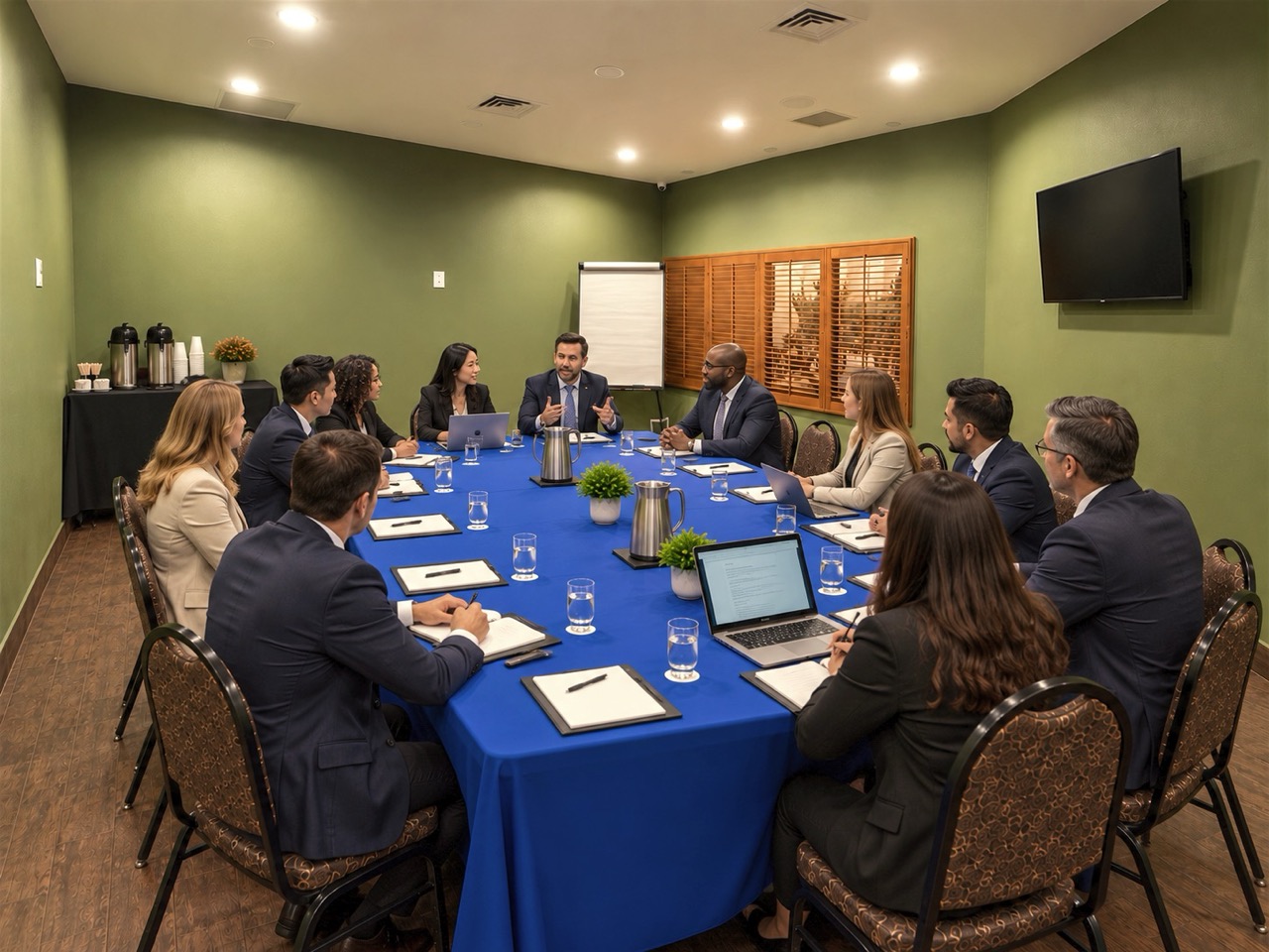 Conference Table Configuration