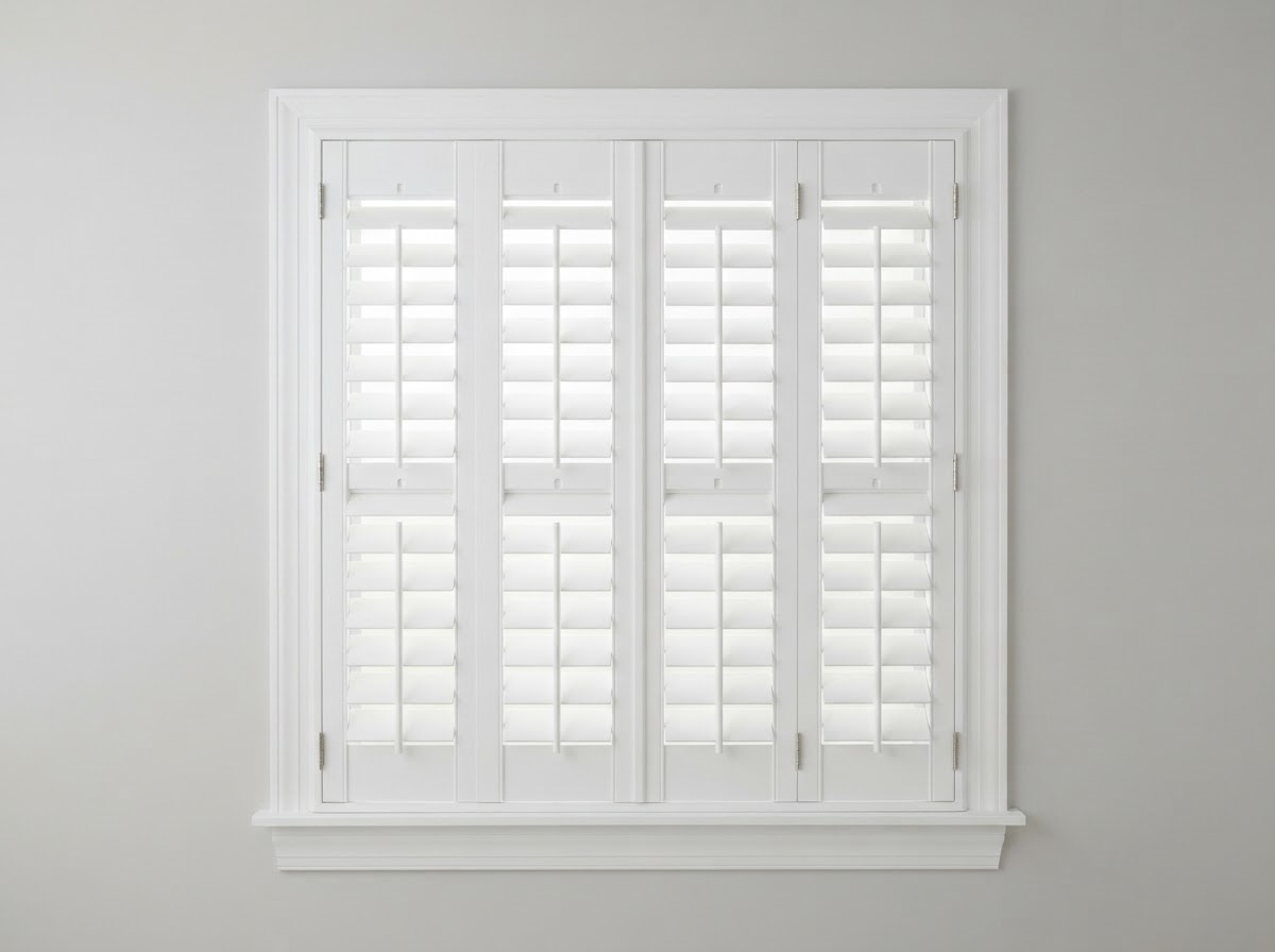 Vinyl Interior Shutters — White
