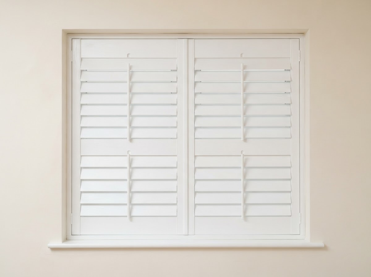 Bali Plantation Shutters — White