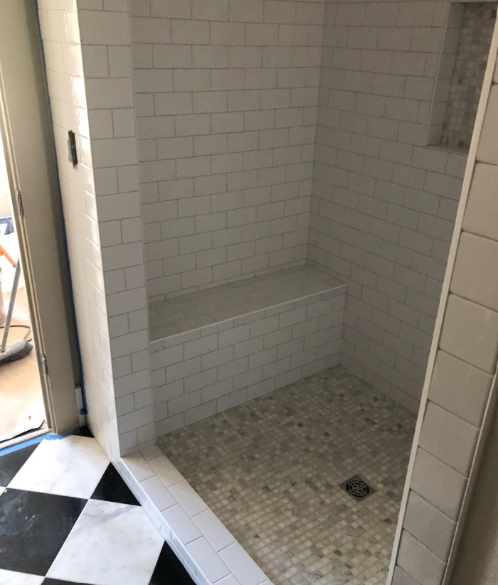 Tile project by 3D Tile Installers of Destin