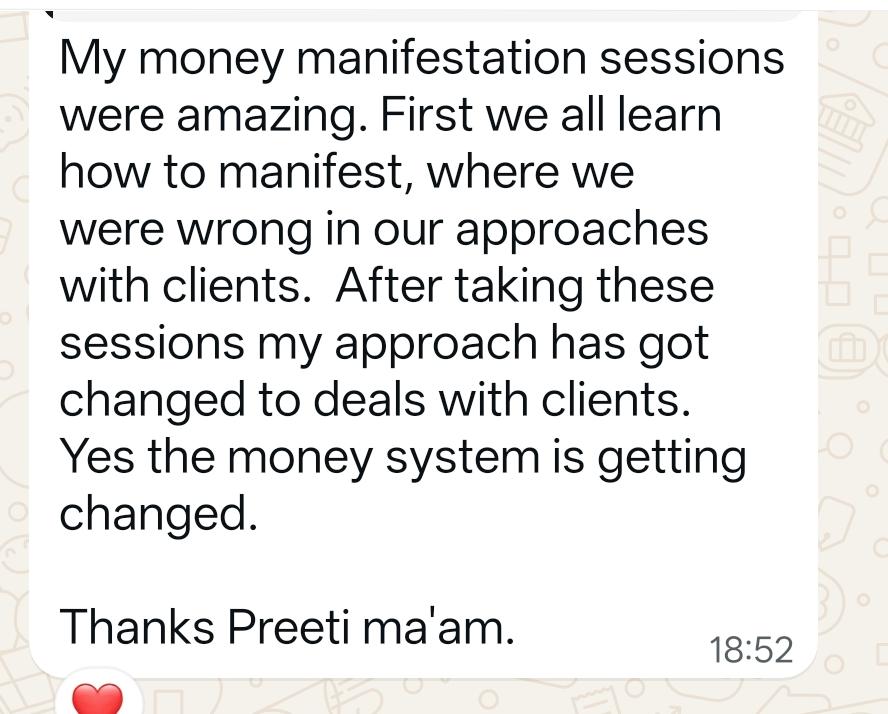 WhatsApp testimonial 2