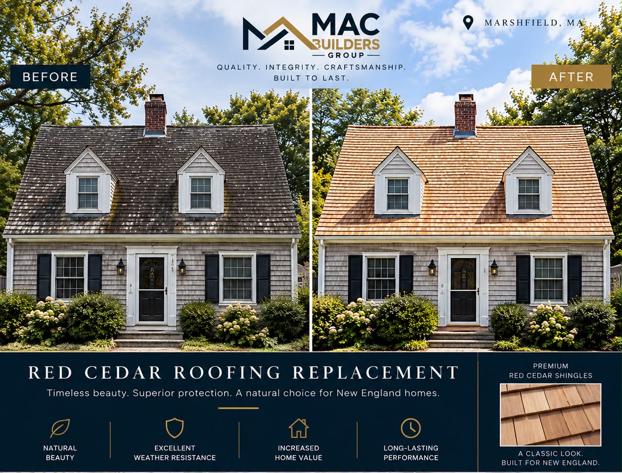 Red Cedar Roofing Replacement
