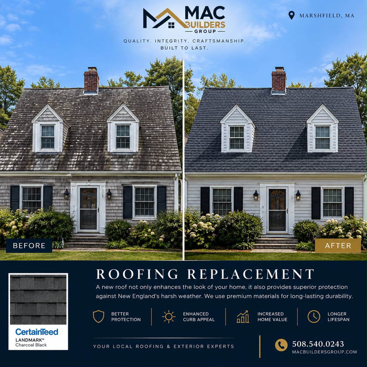 Architectural Roofing Transformation