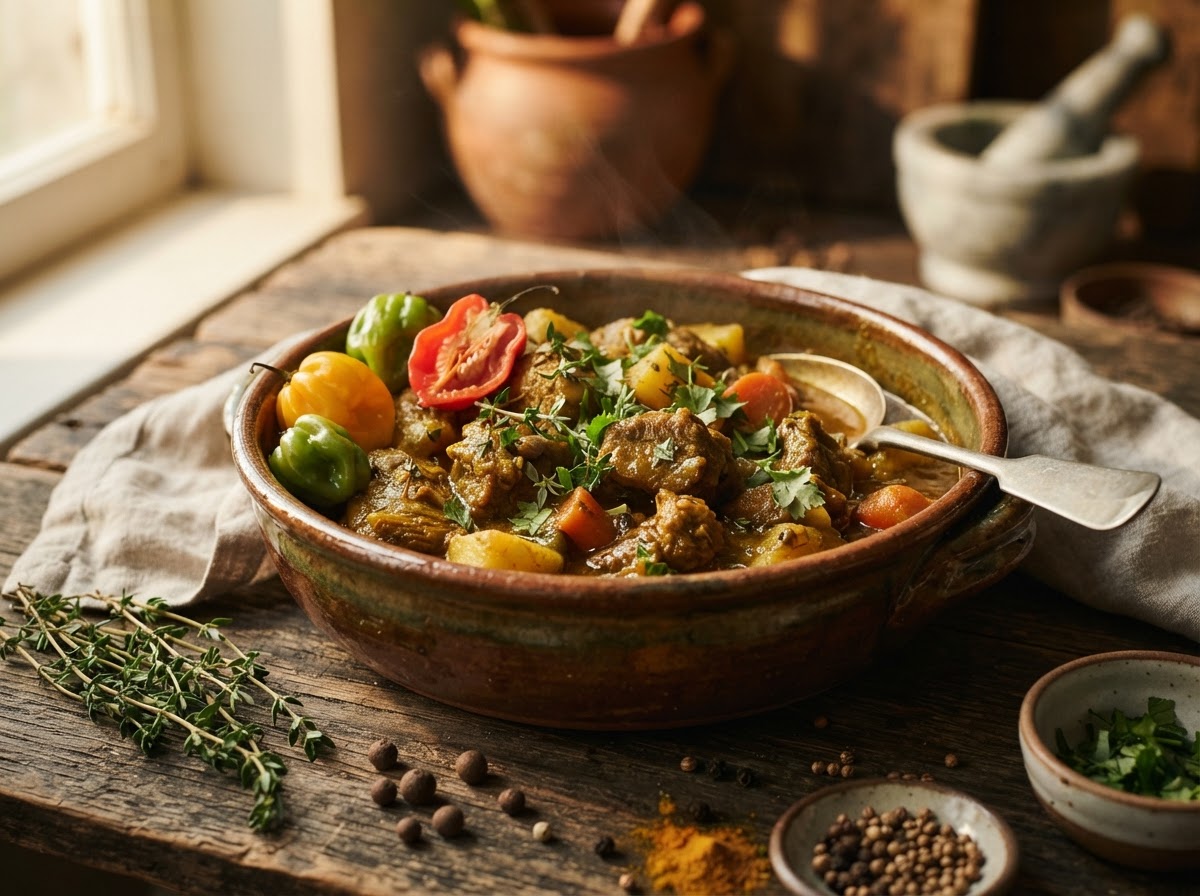Brown Stew Chicken