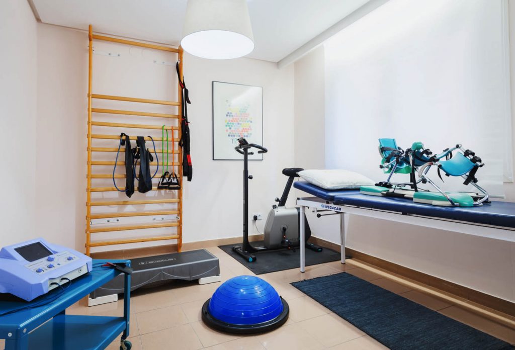 Interior del estudio de Silvente Fisioterapia