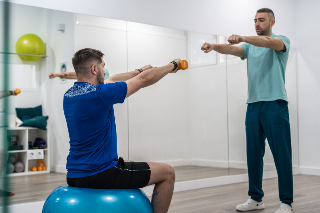 Fuerza terapéutica en Silvente Fisioterapia