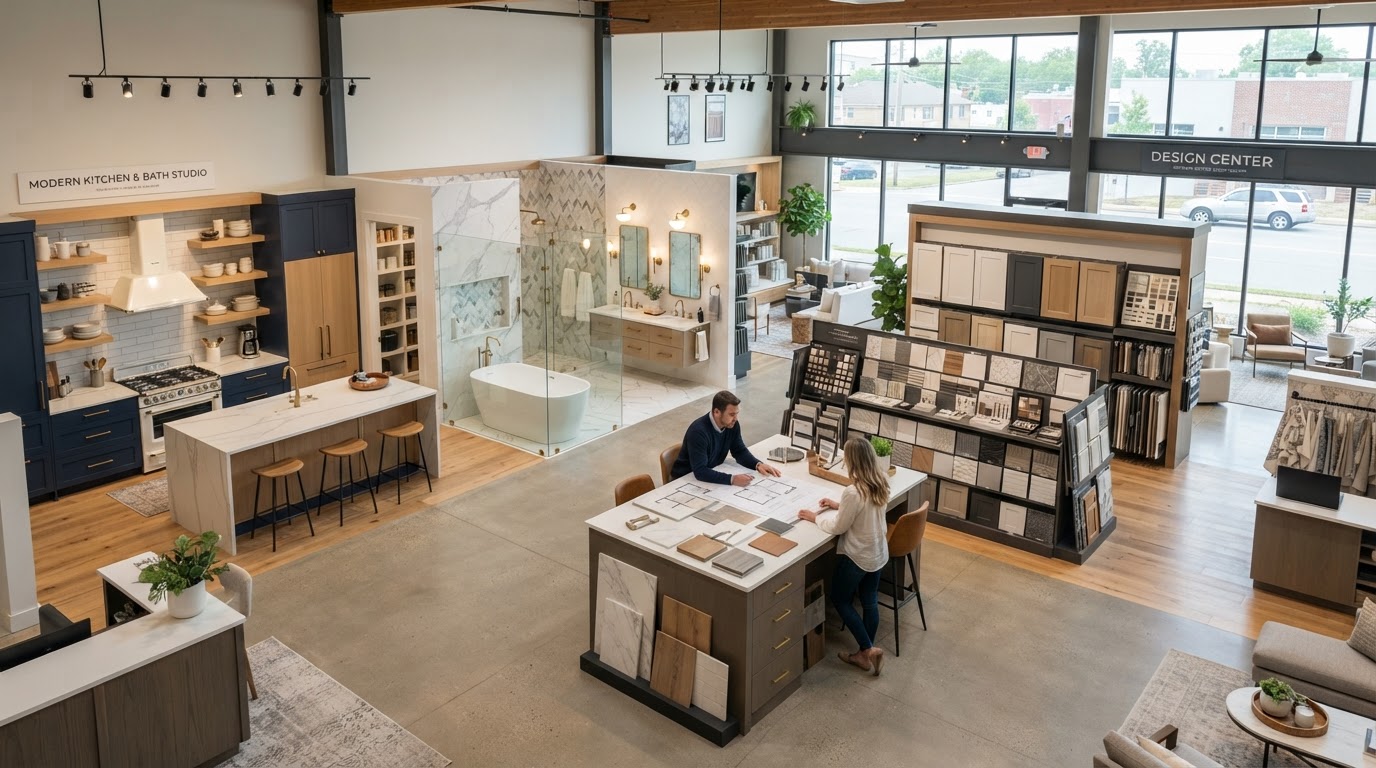 Showroom Directions & Map