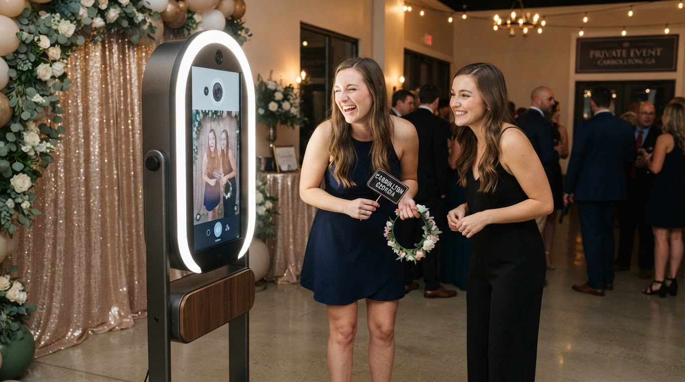 Digital photo booth rental in Carrollton Georgia