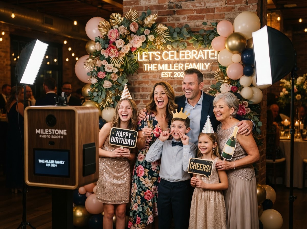 Birthday photo booth rental in Temple GA