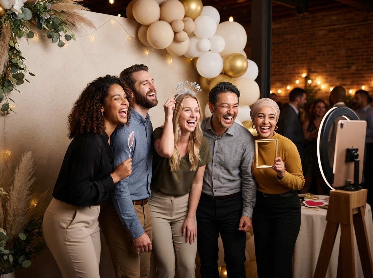 Company party photo booth in Carrollton GA