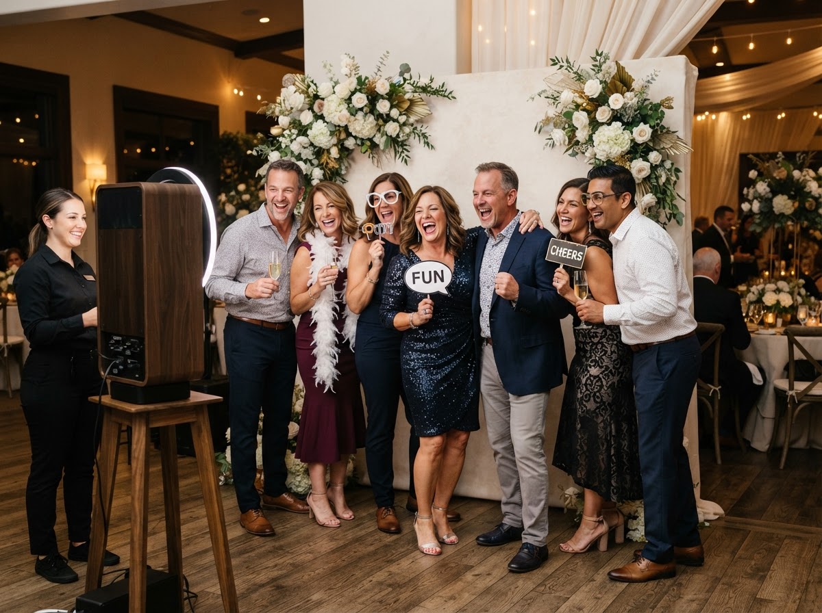 Milestone birthday photo booth in Carrollton GA