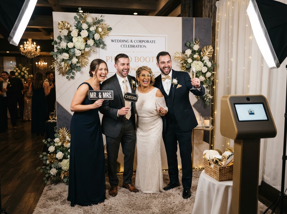 Photo booth rental for West Georgia weddings and events
