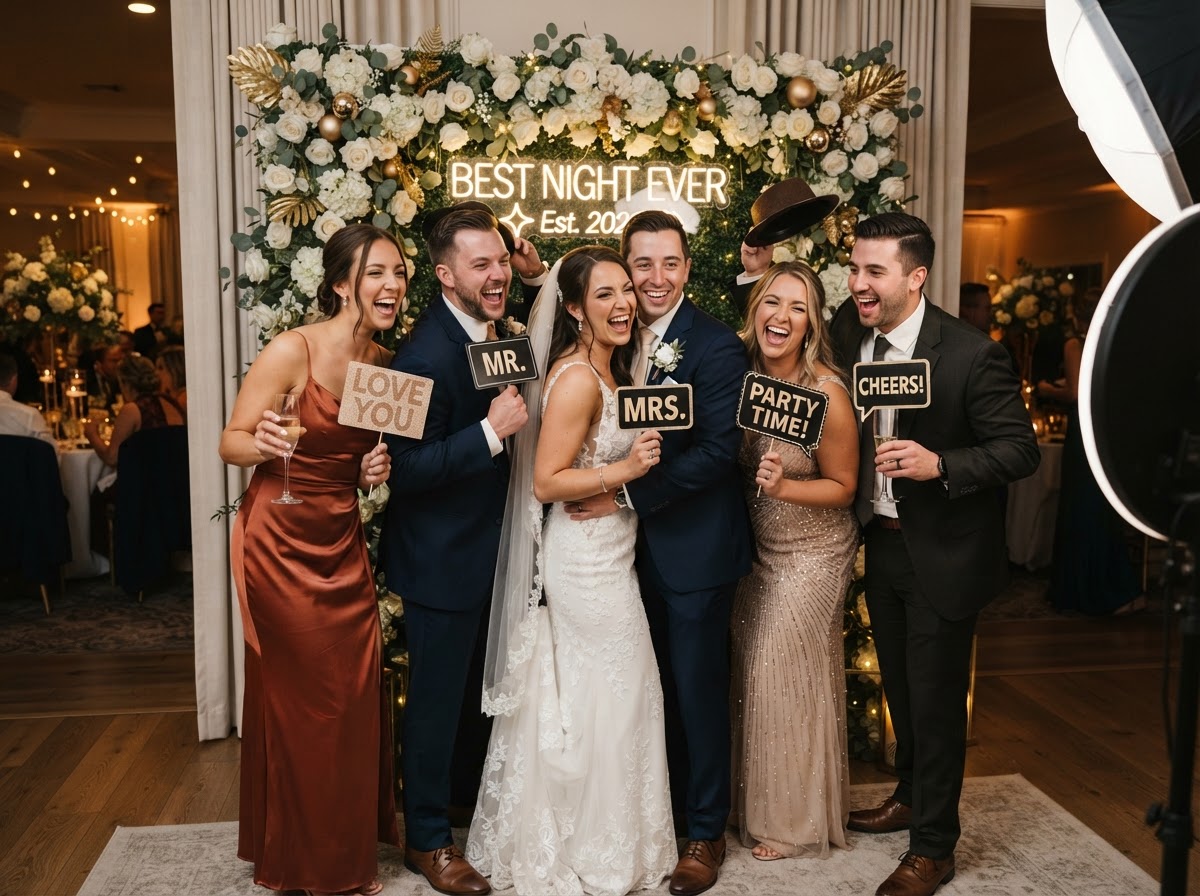 Wedding and party photo booth in Douglasville
