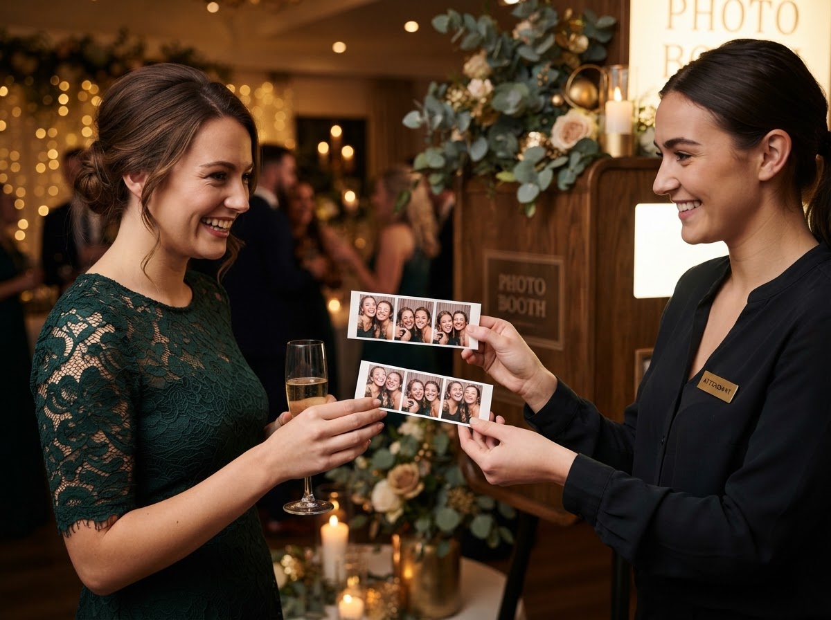 Instant photo booth prints in Bremen Georgia