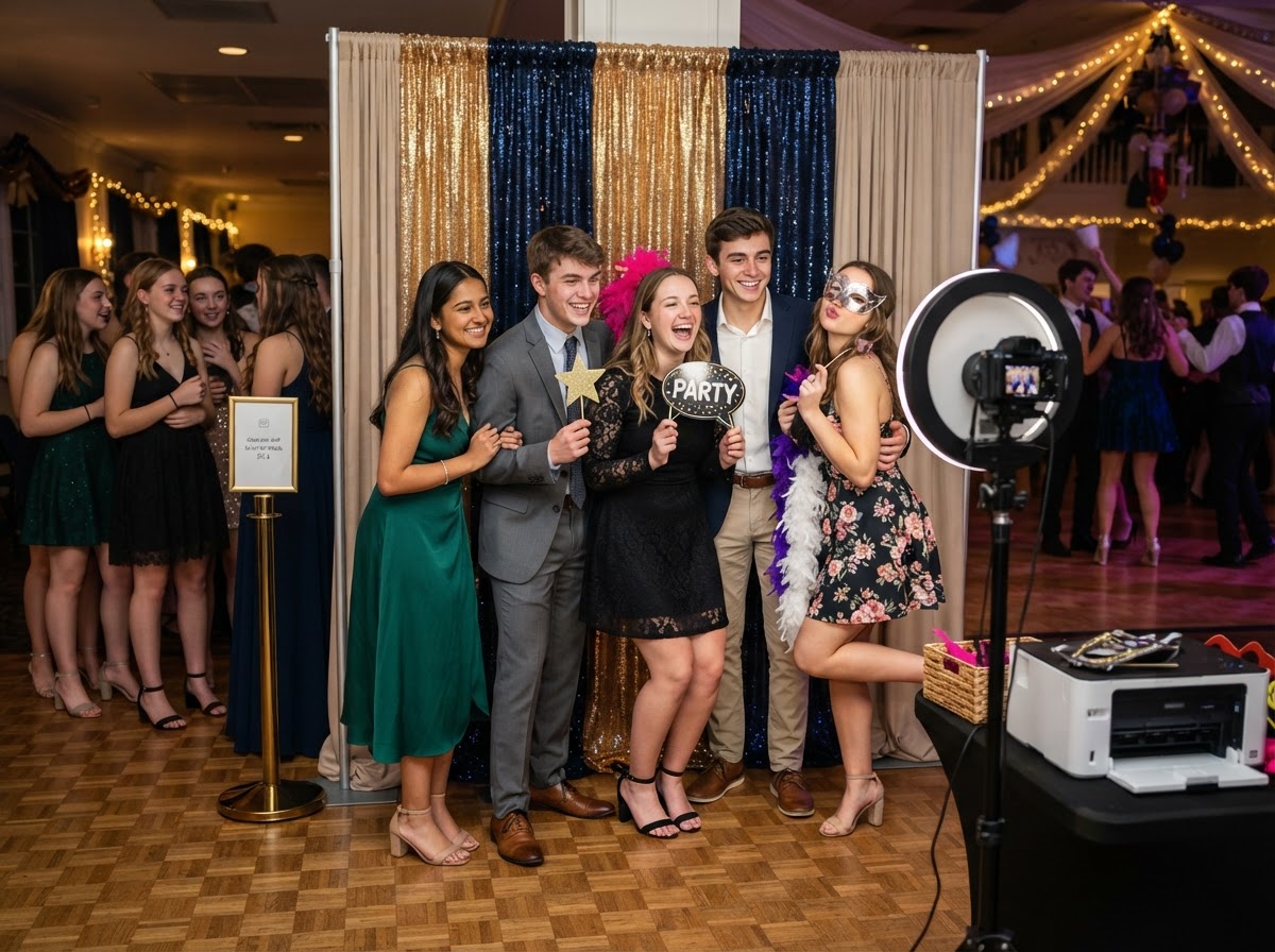 School dance photo booth in Carrollton GA