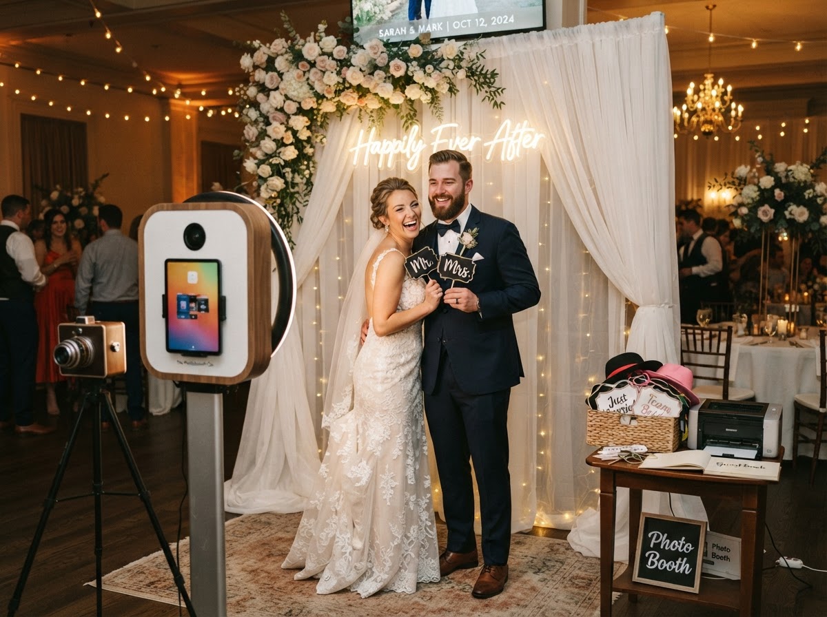 Wedding photo booth rental in Villa Rica GA