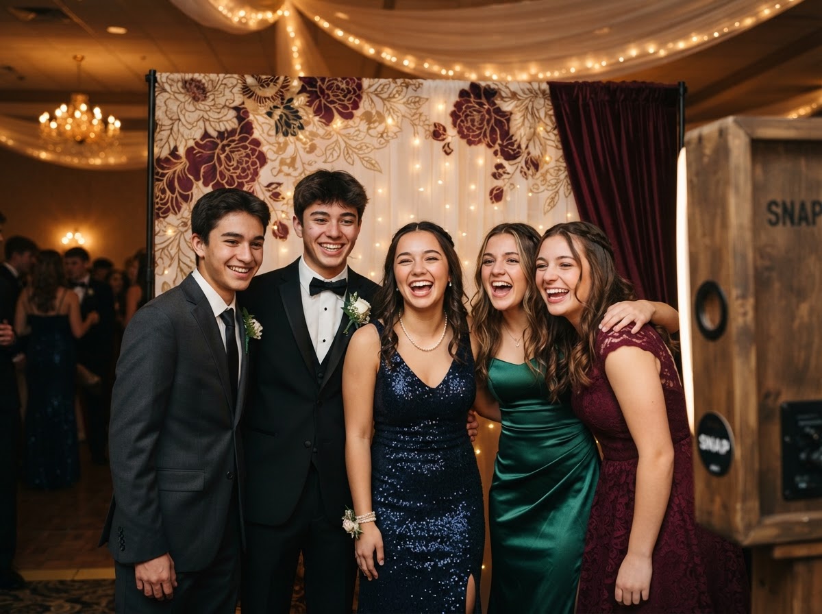 Photo booth for a Bremen school event
