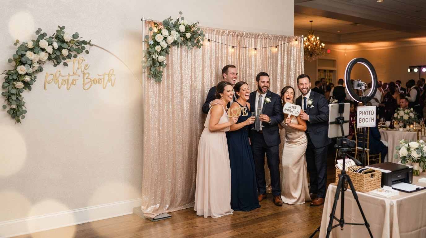 Wedding photo booth rental in Douglasville Georgia