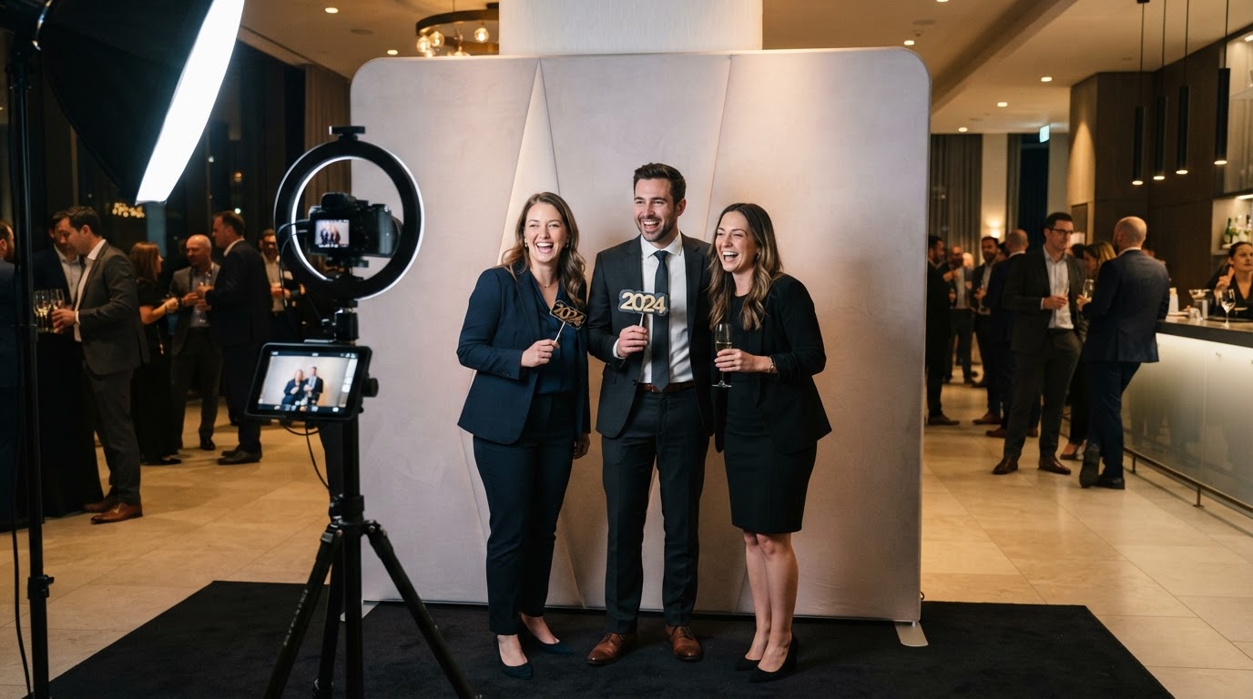 Corporate event photo booth rental in Carrollton Georgia