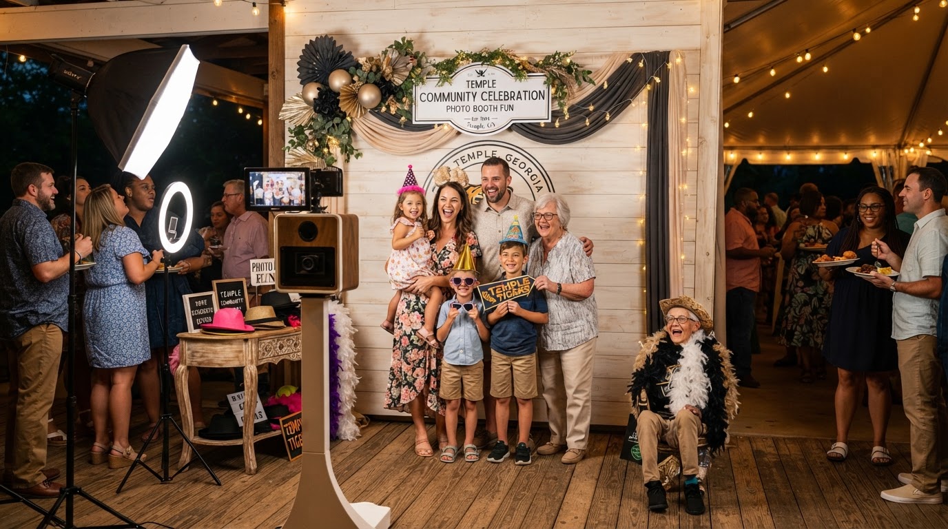 Photo booth rental in Temple Georgia