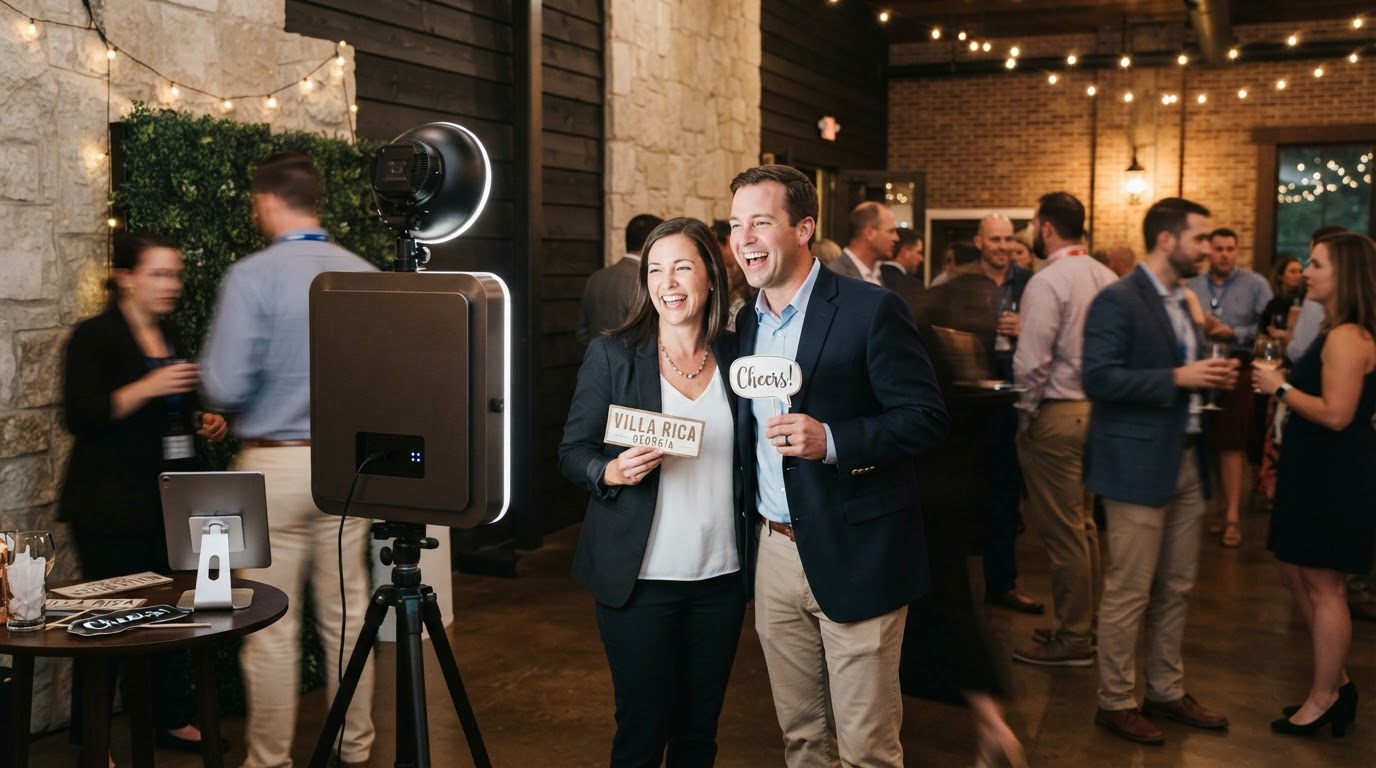 Corporate event photo booth rental in Villa Rica Georgia