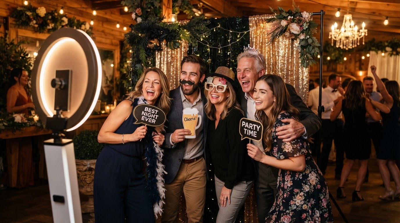 Party photo booth rental in Carrollton Georgia