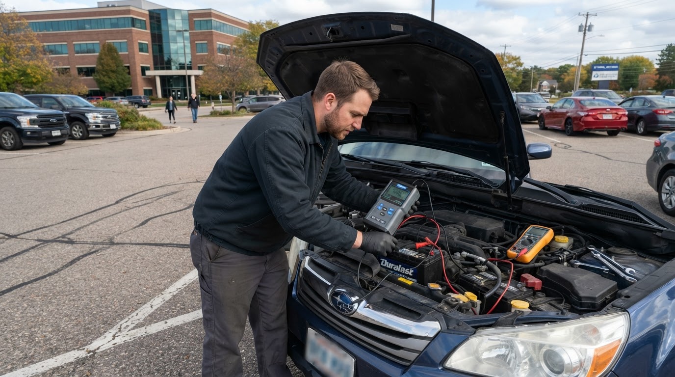 Mobile battery and no-start diagnosis in Wyoming Michigan.