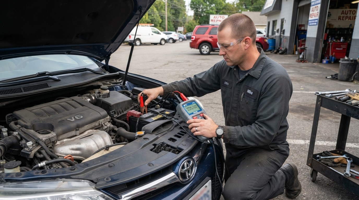 Mobile battery and no-start roadside diagnosis in Walker MI.